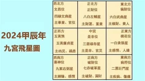 龍龜擺放位置2024|【2024年九宮飛星圖＋風水擺位】